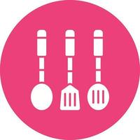 Kitchen Utensil Glyph Icon vector