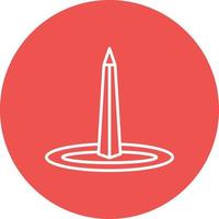 Obelisk Of Buenos Aires Line Icon vector