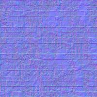 Normal map bricks texture, normal mapping photo