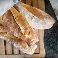 baguette french fresh bread fresh portion healthy meal food photo