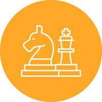 Chess Line Icon vector