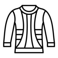 Sweater Line Icon vector