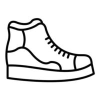 Sneaker Line Icon vector