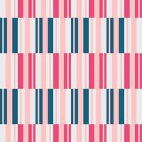 seamless pattern with stripes in checkered style vector