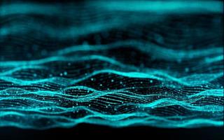 Abstract background fluiding particle with color photo