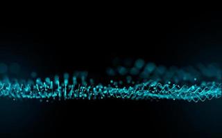 Abstract background fluiding particle with color photo