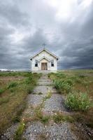 Abandoned church in western Montana. photo