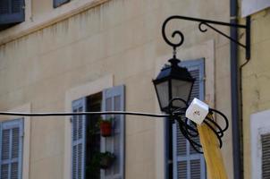 Plugin connector on main square in marseille photo