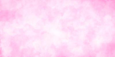 abstract pink color background with watercolor paint photo