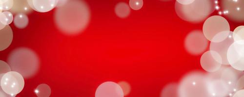 Background christmas red blinking abstract christmas bokeh light holiday photo