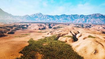 Wide view of California desert photo
