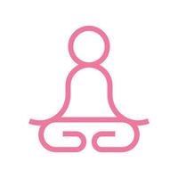 Professional Meditation logo vector