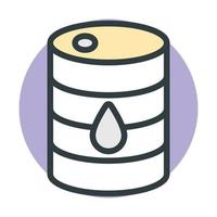 Oil Barrel Concepts vector