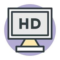 HD Screen Concepts vector