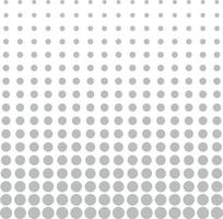 Circle halftone pattern vector. Monochrome geometrical abstract background. Blend. Vector