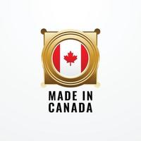 Made In Canada Design vector