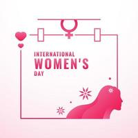 Womens Day Design vector