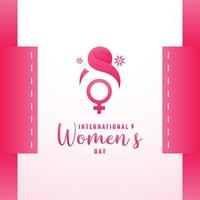 Womens Day Design vector