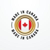 Made In Canada Design vector