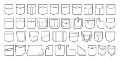 Jeans Pocket Vector Art, Icons, and Graphics for Free Download