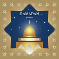 Illustration vector graphic cartoon character of ramadan kareem