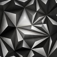 3D Abstract Polygonal Geometric Triangle Background vector