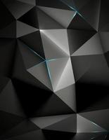 Seamless pattern abstract polygonal triangle vector