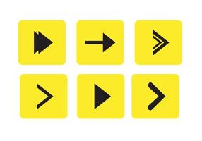 Set of arrow icons.arrow vector illustration and colection.