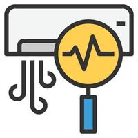 monitoring  icon vector illustration .