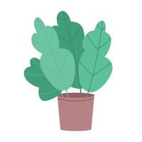 Growing salad greens at home semi flat color vector object