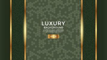 Premium luxury background with pattern on background. Vector premium background for banner, wallpaper. Eps10