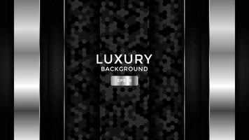 Premium luxury background with pattern on background. Vector premium background for banner, wallpaper. Eps10