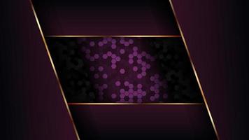 Premium luxury background with pattern on background. Vector premium background for banner, wallpaper. Eps10