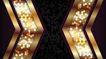 Premium luxury background with pattern on background. Vector premium background for banner, wallpaper. Eps10