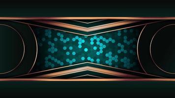 Premium luxury background with pattern on background. Vector premium background for banner, wallpaper. Eps10