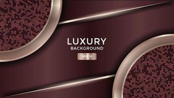 Premium luxury background with pattern on background. Vector premium background for banner, wallpaper. Eps10