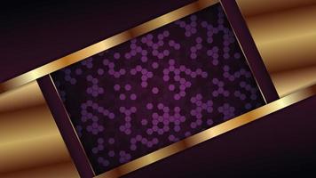 Premium luxury background with pattern on background. Vector premium background for banner, wallpaper. Eps10