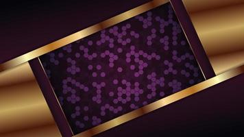 Premium luxury background with pattern on background. Vector premium background for banner, wallpaper. Eps10