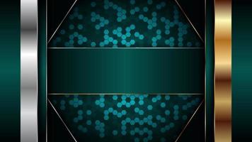 Premium luxury background with pattern on background. Vector premium background for banner, wallpaper. Eps10