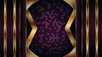 Premium luxury background with pattern on background. Vector premium background for banner, wallpaper. Eps10