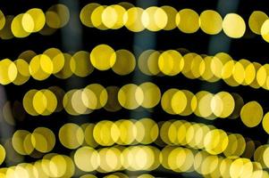 Colorful lights On New Year's Day, Bokeh circle lights, background image with copy space. photo