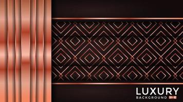 Premium luxury background with pattern on background. Vector premium background for banner, wallpaper. Eps10