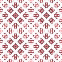 Red and white color seamless pattern texture and template. Multicolored. Colorful ornamental graphic design. vector