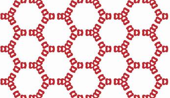 Red and white color seamless pattern texture and template. Multicolored. Colorful ornamental graphic design. vector