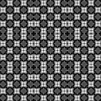 Black and white seamless pattern texture. Greyscale ornamental graphic design. Mosaic ornaments. Pattern template. Vector illustration. EPS10.