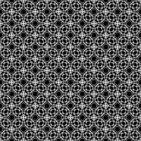 textura de patrón de superficie en blanco y negro. bw diseño gráfico ornamental. adornos de mosaico. plantilla de patrón. vector