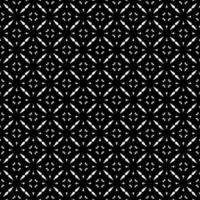 textura de patrones sin fisuras en blanco y negro. diseño gráfico ornamental en escala de grises. adornos de mosaico. plantilla de patrón. ilustración vectorial. Eps10. vector