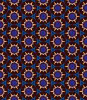 Blue, red and yellow color seamless pattern texture and template. Multicolored. Colorful ornamental graphic design. vector
