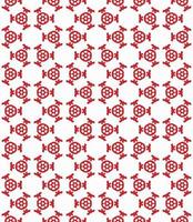 Red and white color seamless pattern texture and template. Multicolored. Colorful ornamental graphic design. vector