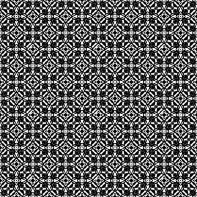 Black and white seamless pattern texture. Greyscale ornamental graphic design. Mosaic ornaments. Pattern template. Vector illustration. EPS10.